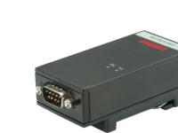 ROLINE USB 2.0 to RS232 Adapter, for DIN Rail 1 Port, Svart