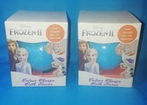 2x Bath Bomb Fizzer Disney Frozen 2 Magical Colour Changing Bath Water Kids