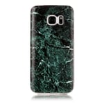 Mjukt Mobilskal Till Samsung Galaxy S7 - Grön Marmor