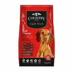 Country Value Beef Dry Feed For Working Dogs - High Protein Dog Food Kibble 15kg