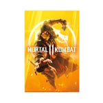 Martial Arts Fantasy Action Movies Mortal Kombat 11 - Key Art Wall Poster Canvas Poster Bedroom Decor Sports Landscape Office Room Decor Gift 16×24inch(40×60cm) Unframe:1
