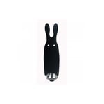 Mini Stimulateur clitoris vibromasseur Bunny Pocket Vibe Noir