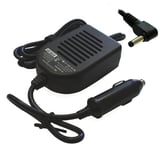 Power4Laptops DC Adapter Laptop Car Charger Compatible With Asus X540LA-XX072T