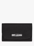 Longchamp Roseau Leather Compact Wallet