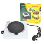 1000w Single Portable Electric Hot Plate Cooking Hob Stove Cooker Boiling Ring
