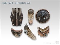 Tabletop-Art: Night Wolf - Decoration Set