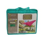Voile d'ombrage rectangulaire 2 x 3 m Curacao - Emeraude
