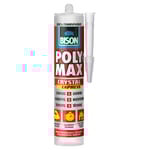 Bison Poly Max Crystal Express montagelim utomhus, 300 g