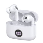 Prevo M10 Active Noise Cancelling TWS Earbuds, Bluetooth 5.3, Automatic Pairing,