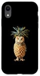 Coque pour iPhone XR Hibou ananas