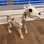 Halloween Horse Skeleton, Horse Skull Prop,Horse Skeleton Halloween Decor3080