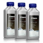 Saeco Decalcifier for Espresso Coffee Machines, 250 ml, Pack of 3
