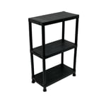 3 Tier Plastic Heavy Duty Shelving Racking Unit