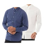 Mens Jack And Jones Casual Slim Fit Long Sleeve Shirt Top Sizes From S To Xxl
