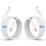 iPhone 15 Charger Cable 3M,Long USB C to USB C Fast Charging Cable 3m,60W Type 