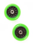 Hjul til Trick Løbehjul 100 mm - Sort/Lime