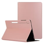 Lenovo Tab P12 Pro støtteben-etui - Rose gull