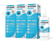 Hycosan Original - Preservative Free Lubricating Dry Eye Drops  - 3 PACK