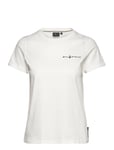 W Gale Logo Tee Sport T-shirts & Tops Short-sleeved White Sail Racing