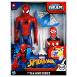 Official Marvel Titan Hero Series Spider-Man Blast Gear 12" Action Figure