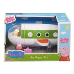 Peppa Pig Air Jet Aeroplane Plane with Peppa Figure & Suitcase Holiday Toy NEW