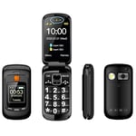 2G Flip Phone Flashlight Camera Dual SIM Big Keys Touch screen Unlocked Phones