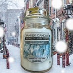 Yankee Candle Scented Large Jar Snow Dusted Pine  Time 110-150 Hours 538g