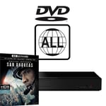 Panasonic Blu-ray Player DP-UB154EB-K MultiRegion for DVD inc San Andreas 4K UHD