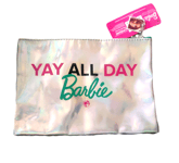 NEW Barbie School Pencil Case Large  Zip Pouch Strong Luxury Item