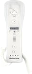 NEW WII BUILT IN MOTION PLUS REMOTE CONTROLLER FOR NINTENDO WII +SILICON + STRAP