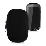 kwmobile Soft Case Compatible with Garmin Oregon 700 / 750t - Protective Pouch for Handheld GPS - Black