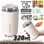320ml Smeg Thermos Coffee Mug Stainless Steel Travel Mug Water Bottle Insulated