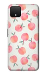 Peach Case Cover For Google Pixel 4 XL