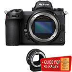 Nikon Z7 II Boîtier Nu + Nikon FTZ + Guide PDF ""20 TECHNIQUES POUR RÉUSSIR VOS PHOTOS