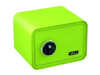 BASI mySafe 350, Frittstående safe, Grønn, Elektronisk, Fingeravtrykksleser, Batteri, AA, 350 mm