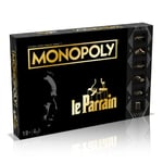 Winning Moves - Monopoly Le Parrain - Jeu de société - Jeu de Plateau - A partir de 18 ans - 2 à 6 joueurs - Version française