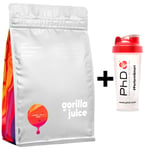Vegan Protein Powder Caramel Latte Crush 750G + PhD Shaker DATE OCT/2023