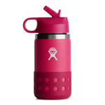 Hydro Flask  12 OZ KIDS WIDE MOUTH STRAW LID AND BOOT, 623 Peony, 0,355 L
