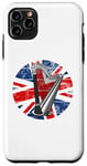 iPhone 11 Pro Max Harp UK Flag Harpist String Player British Musician Case