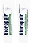 Biorepair Total Protection Toothpaste 75ml (Pack of Two) Protect Enamel amp Repa