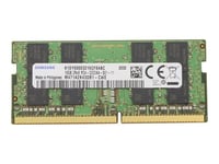 Lenovo - DDR4 - module - 16 Go - SO DIMM 260 broches - 3200 MHz / PC4-25600 - mémoire sans tampon - non ECC - FRU - pour ThinkCentre M60; M90; ThinkPad E15 Gen 2; P14s Gen 1; ThinkStation P340; V50a-24IMB AIO