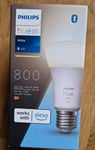 Philips Hue White A60 Smart LED Light Bulb E27 Edison Screw