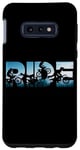 Coque pour Galaxy S10e Dirt Bike Ride On Funny Motocross Biker MX Moto Lover