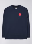 Edwin Japanese Sun Logo Cotton Sweatshirt