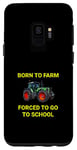 Coque pour Galaxy S9 Agriculteur Tracteur Paysan Agriculture Enfants Cadeaux