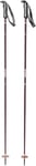 ATOMIC CLOUD Ski Poles - Plum - Length 120 cm Aluminium Ski Pole - Ergonomic Handle for More Grip - Pole with 60 mm Piston Plate - Beginner Poles