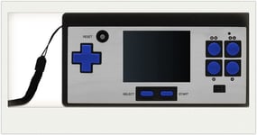 Poche Fc - Console De Jeux Vidéo Portable Rétro Fc Pocket 8 Bits Dddy, Avec Solt À Insérer, Cartouche 60 Broches, Sortie Av 2.8 Pouces