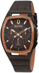 Bulova 98A264 Curv Ruskea/Nahka