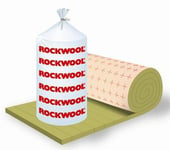 Rockwool 30mm lamelmåtte m/armeret alufolie (8000x1000x30)