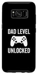 Coque pour Galaxy S8 Dad Level Unlocked Gamer Soon To Be Father Jeu vidéo